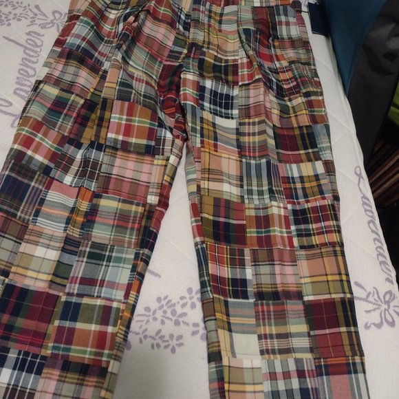 Polo Ralph Lauren Patchwork Pants 34x33 - Picture 4 of 16